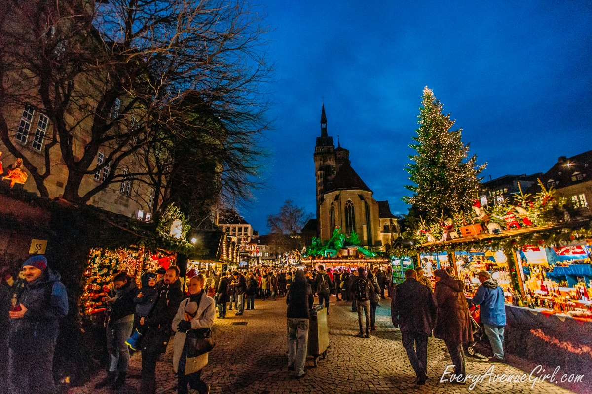 Female travel blog Christmas market 3077
