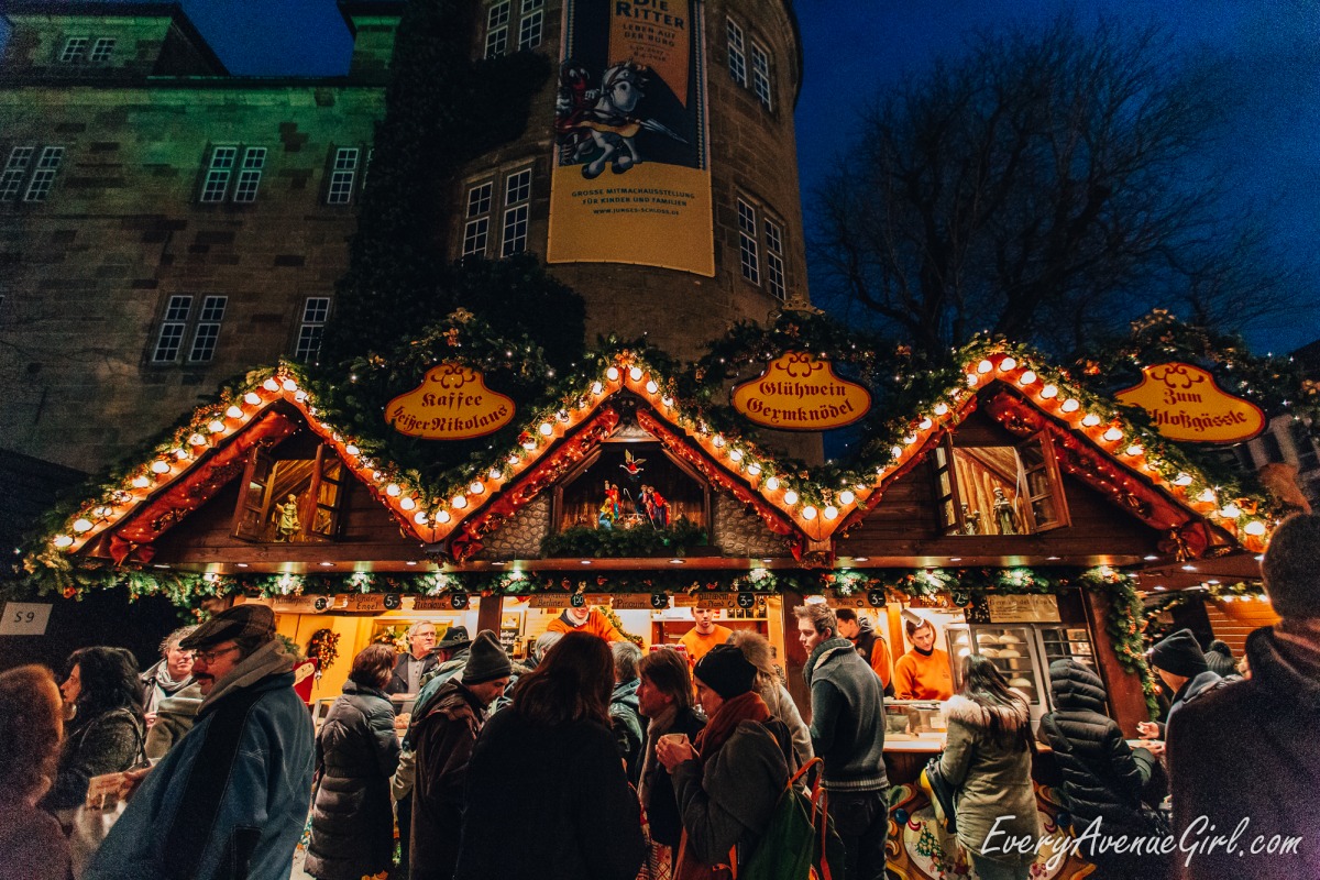 Female travel blog Christmas market 3085