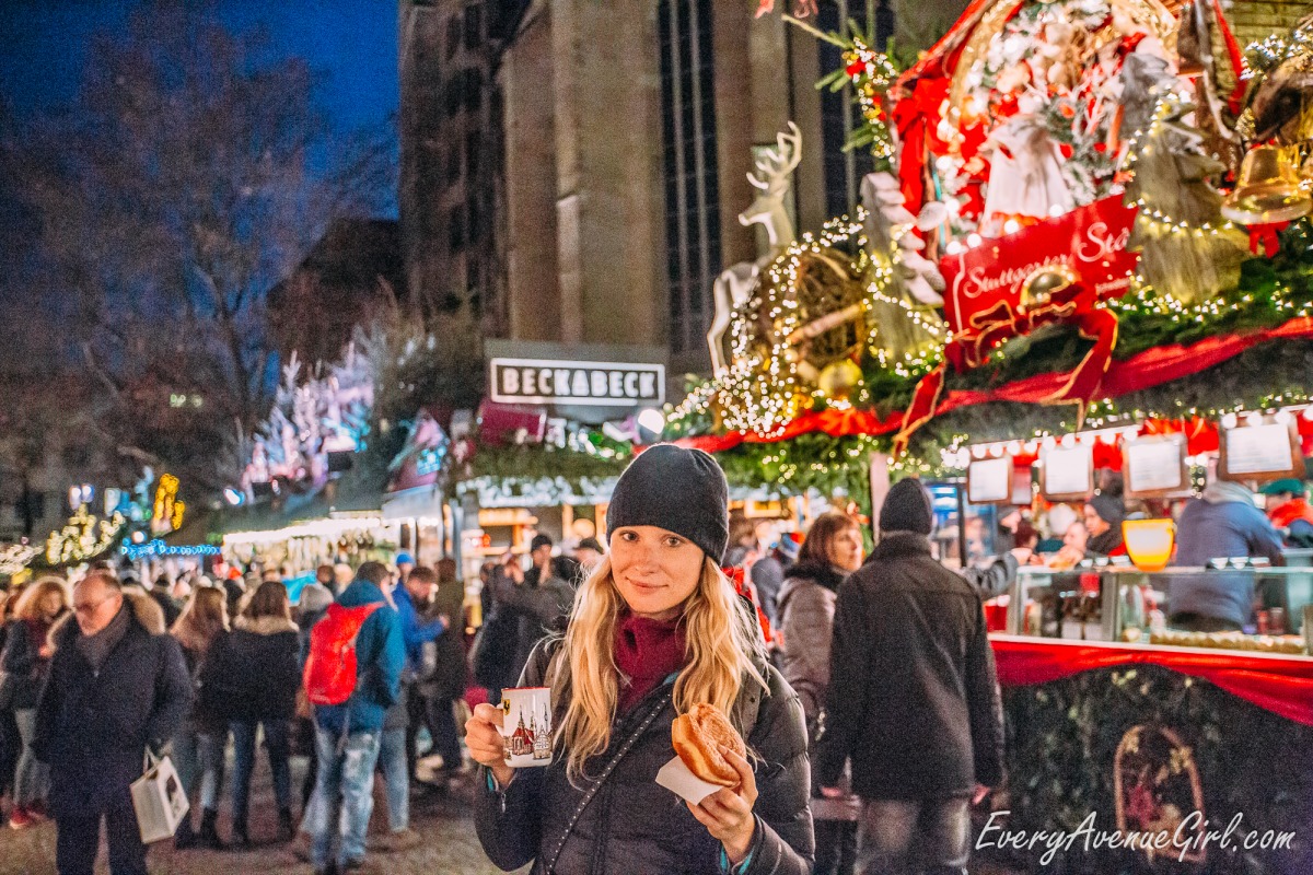 Female travel blog German Christmas market 