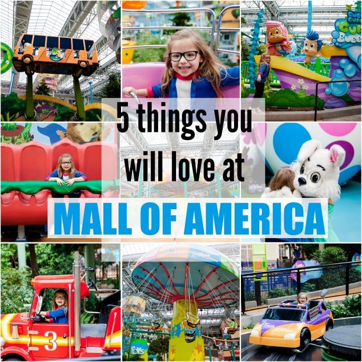 5  Things Your Preschooler Will Love At The Mall Of America